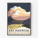 Poster vintage See America Benvenuti nel Montana