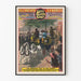 Poster vintage Sells Brothers e Barrett - Il viaggio delle scimmie al derby