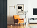 Vintage black and white poster - SELVBESTEMT ABORT NÅ!