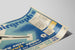 Vintage-Werbeplakat Airgraphs - Retro-Wanddekoration — Ansicht des Kunstwerks
