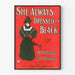 Poster Vintage She Always Dressed in Black - Stile ed Eleganza Retrò