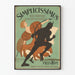 Vintage Poster Simplicissimus Illustrated Weekly Newspaper
