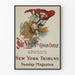 Vintage-Poster Sir Nigel von Conan Doyle für die New York Tribune