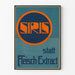 Poster pubblicitario vintage Siris - stile grafico anni '50