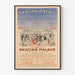 Poster vintage Pattinaggio Palais - sala di pattinaggio Bois de Boulogne