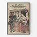 Vintage poster Slachterij Der Hochkultur - Satirical illustration 1916