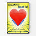 Poster vintage Solucamphre Spartéiné decor cuore e salute