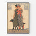 Poster vintage esposizione Kunstsalon Wolfsberg Zurigo