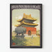Poster Murale Ferrovia della Manciuria Meridionale - Decorazione Culturale e Storica
