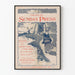 Vintage-Poster Philadelphia Sunday Press 1896 Wanddekoration