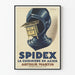 Poster vintage Spidex La Cuisinière en Acier Arthur Martin