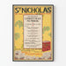 Vintage-Poster St. Nicholas Weihnachtsnummer für Wanddekoration