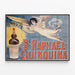 Vintage-Poster Saint Raphaël Quinquina Wanddekoration im Retro-Stil — gerahmtes Bild an der Wand