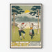Vintage poster of traditional dancers from Stalheim