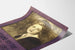 Poster vintage ritratto di giovane ragazza e messaggio Y.W.C.A.