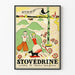 Vintage-Poster Stovétrine Dekoration Landhaus und Natur