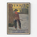 Poster Vintage Sunset Magazine Novembre - Speciale Ringraziamento