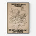 Vintage-Poster Unterstützung für Massentransport – Urbanes Wanddekor