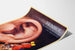 Vintage-Werbeplakat Tensol - Ohrensausen bei Bluthochdruckpatienten