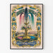 Poster pubblicitario vintage Thaddeus Davids & Co. Inchiostri per scrittura