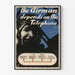 Vintage-Poster The Airman Depends on the Telephone für Wanddekoration
