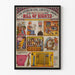 Illustrated American Civil Rights Poster - Bill of Rights Guide