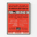 Vintage-Poster der Amerikanischen Buchmesse - Retro-Wanddekoration