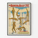 Poster decorativo Barnum & Bailey The Apollo Trio