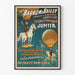 Vintage-Poster Barnum & Bailey Der Ballonpferd Jupiter