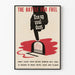 Vintage Wall Poster Dust Coal Battle