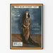 Vintage-Poster The Blue Flame - Retro-Wanddekoration
