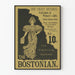 Vintage Poster The Bostonian - Our Coast Defence, May 10c