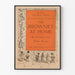 Poster vintage I Brownies a casa di Palmer Cox