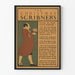 Vintage-Poster The Christmas Scribner's für Wanddekoration