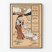 Vintage-Poster La Bergère d'Oies – Ländliche Wanddekoration