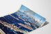 Poster militare vintage convoglio navale alleato nel Mediterraneo