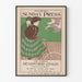 Vintage Poster Philadelphia Sunday Press 1896
