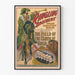 Poster vintage Spettacolo The Field of the Cloth of Gold Ringling Brothers