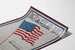 Vintage American flag poster - The Flag of My Heart and Home