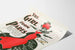 Vintage poster The Girl from Paris in red and black