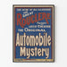 Vintage Poster The Great Rouclere - Automobile Mystery