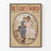 Vintage poster The Honeymoon - The Ladies' World October 1908