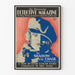 Poster Vintage The Illustrated Detective Magazine
