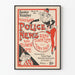 Poster vintage The Illustrated Police News 1896