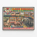Poster vintage John Robinson Grande Ménagerie — quadro incorniciato alla parete