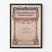 Vintage-Poster Amerikanischer Patriotische Wanddekoration