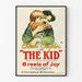Vintage-Poster Charles Chaplin The Kid Poster Wanddekoration