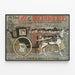 Vintage-Poster The Last of the Knickerbockers - Retro-Wanddekoration — gerahmtes Bild an der Wand