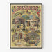 Vintage-Poster The Leonard's Amerikanische Pantomimen-Attraktion Varieté