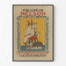 Vintage-Poster das Schiff Victory - Meeresdekoration für die Wand